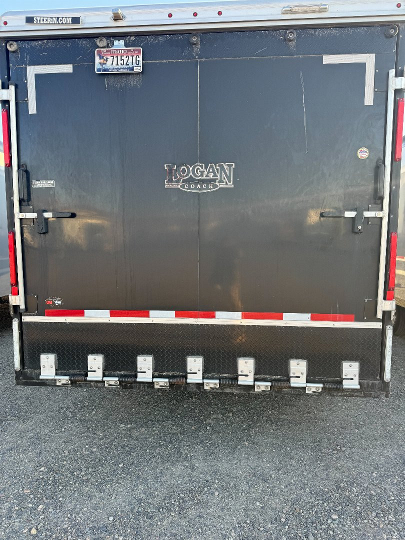 Used 2021 Logan Coach 29' BP Horse Power Snowmobile Trailer