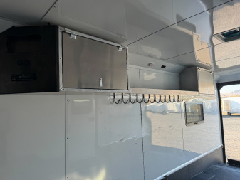 Used 2021 Logan Coach 29' BP Horse Power Snowmobile Trailer