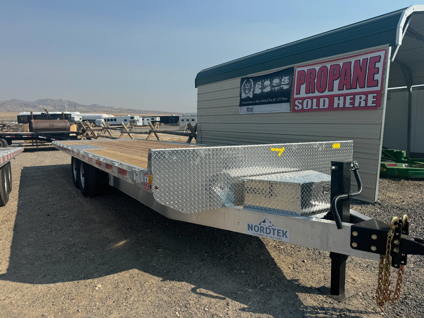New 2026 NORDTEK 24' Full Tilt Tilt Trailer