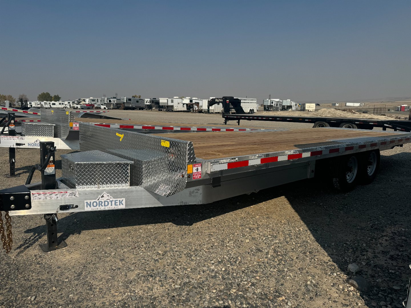 New 2026 NORDTEK 24' Full Tilt Tilt Trailer
