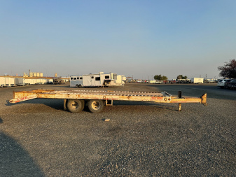 Used 1995 Trail Boss 9 Ton BT Equipment Trailer