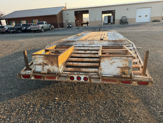 Used 1995 Trail Boss 9 Ton BT Equipment Trailer