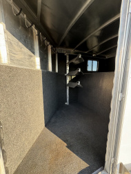 Used 2007 CLASSIC ALUMINUM 3H CAVALIER Horse Trailer