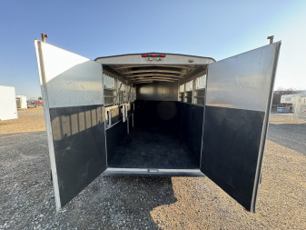 Used 2007 CLASSIC ALUMINUM 3H CAVALIER Horse Trailer