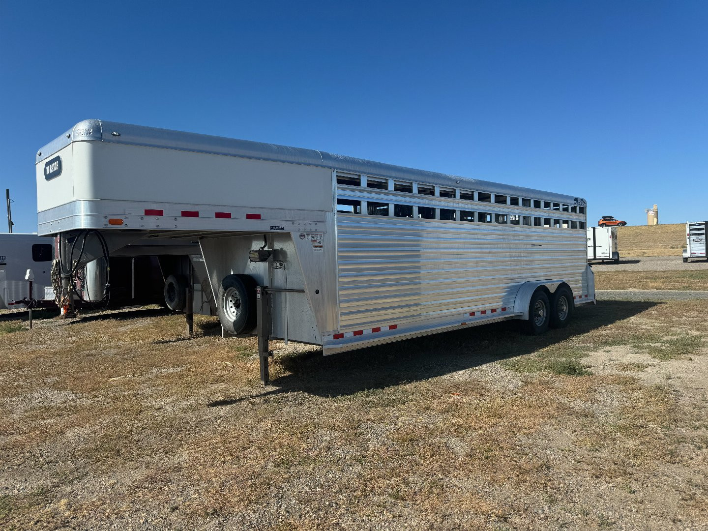 Used 2022 4-Star Trailers 24' Stock Trailer