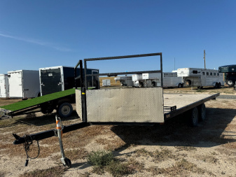 Used 2008 BYSON SLED TRAILER Snowmobile Trailer