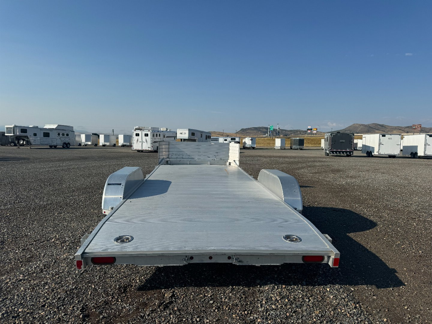 Used 2017 ALUMA 18' BH Car Hauler