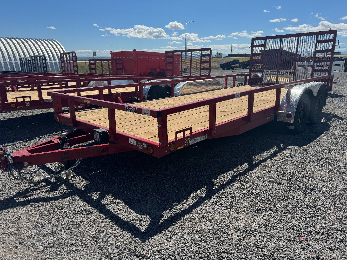 New 2024 LOAD TRAIL UE 83x18 Utility Trailer