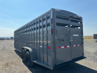 New 2024 TITAN 24' Standard Stock Trailer