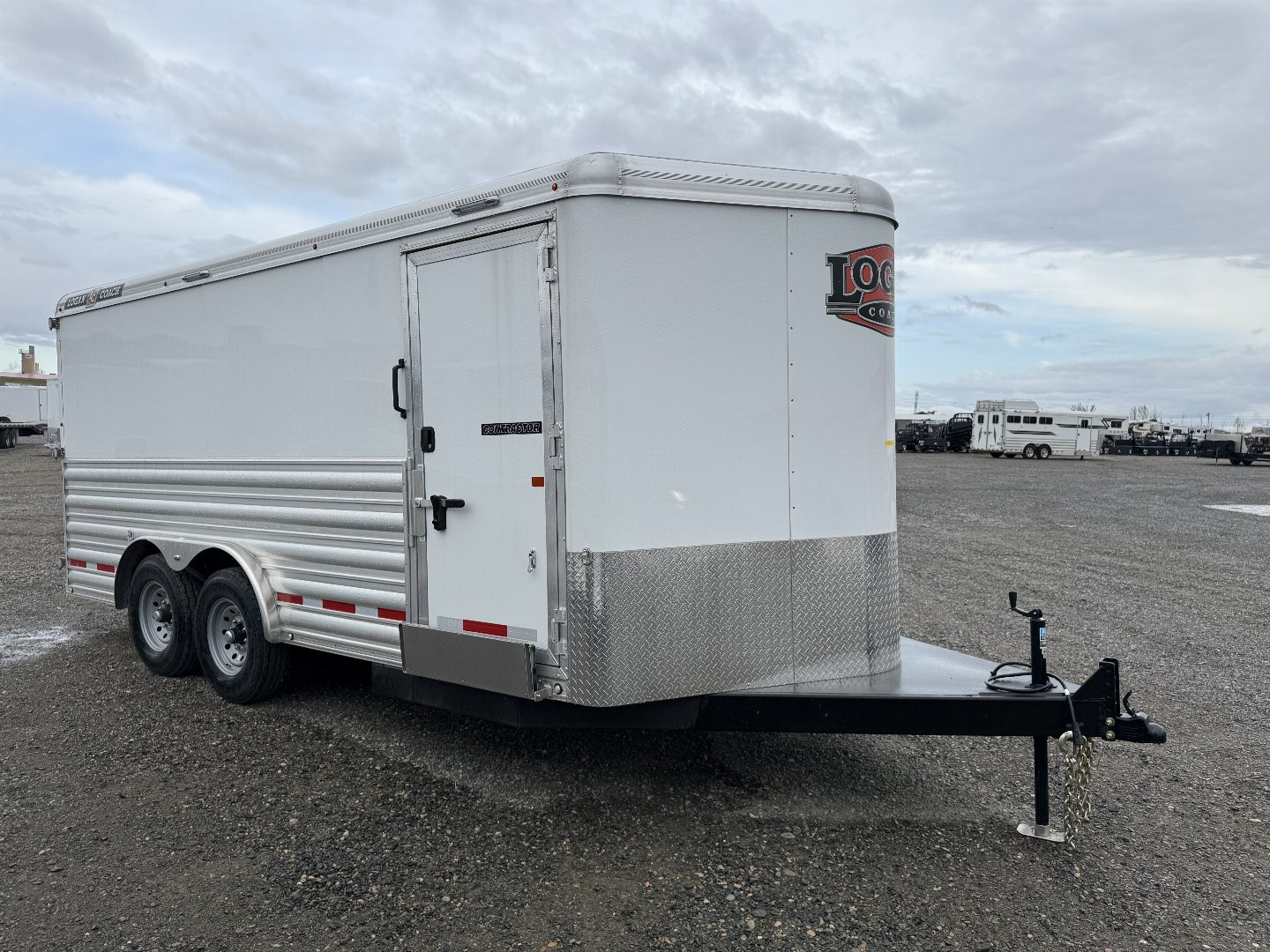 New 2024 LOGAN COACH 16' Contractor Cargo / Enclosed Trailer
