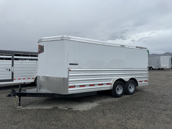 New 2024 LOGAN COACH 16' Contractor Cargo / Enclosed Trailer