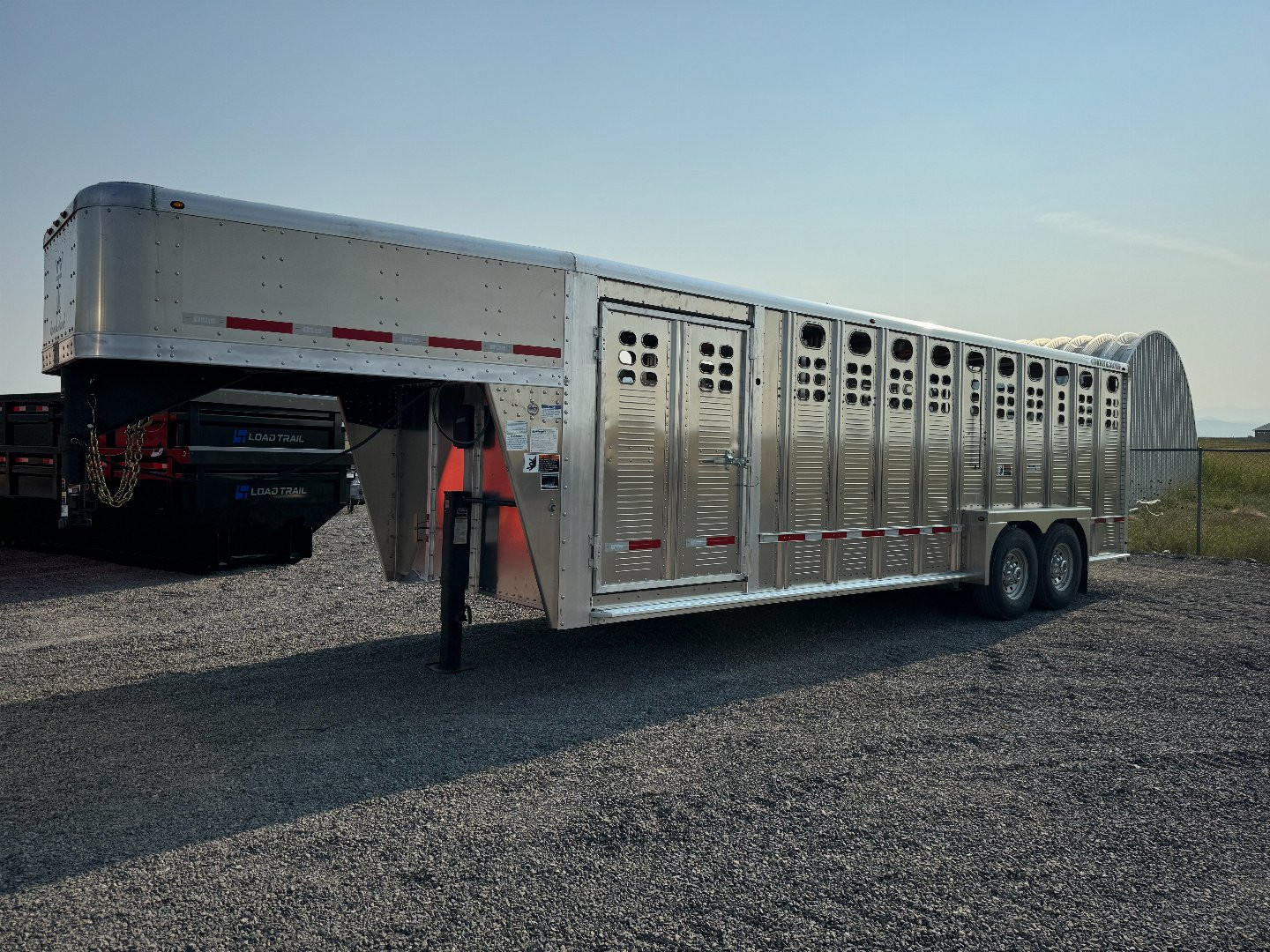 New 2025 WILSON 24' RANCH HAND STOCK TRAILER