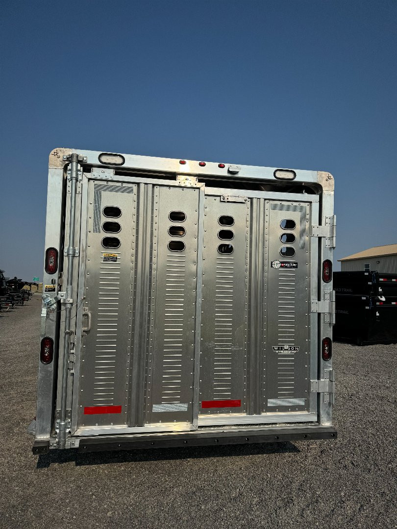 New 2025 WILSON 24' RANCH HAND STOCK TRAILER
