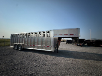 New 2025 WILSON 24' RANCH HAND STOCK TRAILER