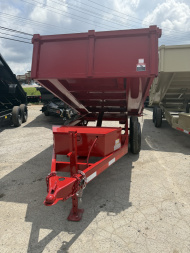 New 2025 P & T Trailers 7K 6X10 DUMP SREAD GATE 7K JACK Dump Trailer