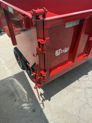 New 2025 P & T Trailers 7K 6X10 DUMP SREAD GATE 7K JACK Dump Trailer