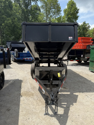 New 2025 P & T Trailers 7K 6X10 DUMP SREAD GATE 7K JACK Dump Trailer