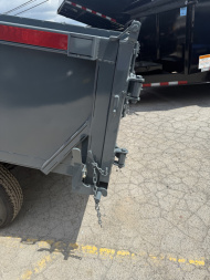 New 2025 P & T Trailers 7K 6X12 DUMP SREAD GATE 7K JACK Dump Trailer