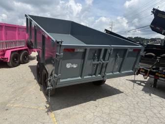 New 2025 P & T Trailers 7K 6X12 DUMP SREAD GATE 7K JACK Dump Trailer