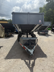 New 2025 P & T Trailers 7K 6X12 DUMP SREAD GATE 7K JACK Dump Trailer