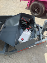 New 2025 P & T Trailers 7K 6X12 DUMP SREAD GATE 7K JACK Dump Trailer