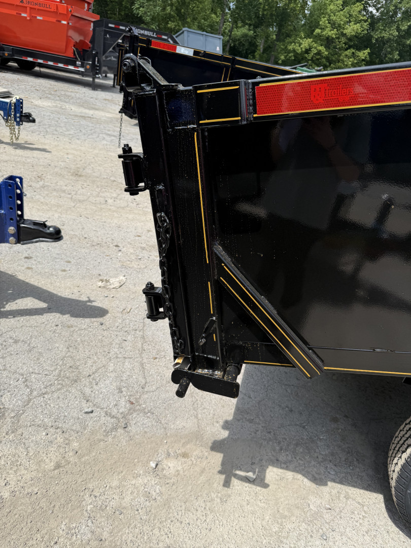 New 2025 P & T Trailers 7K 6X12 DUMP SREAD GATE 7K JACK Dump Trailer