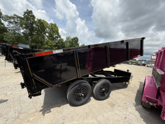 New 2025 P & T Trailers 7K 6X12 DUMP SREAD GATE 7K JACK Dump Trailer