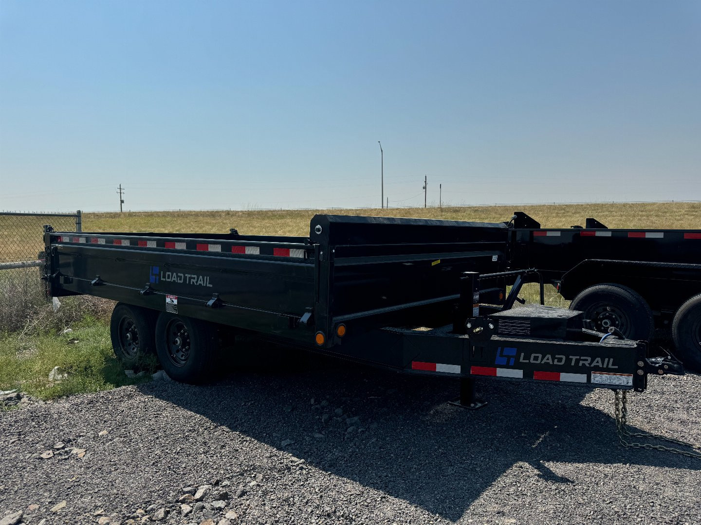 New 2024 Load Trail 14' DZ Deck Over Dump Dump Trailer