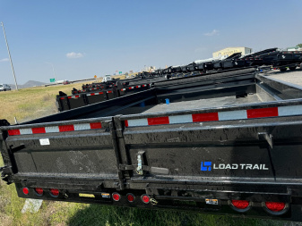 New 2024 Load Trail 14' DZ Deck Over Dump Dump Trailer