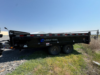New 2024 Load Trail 14' DZ Deck Over Dump Dump Trailer