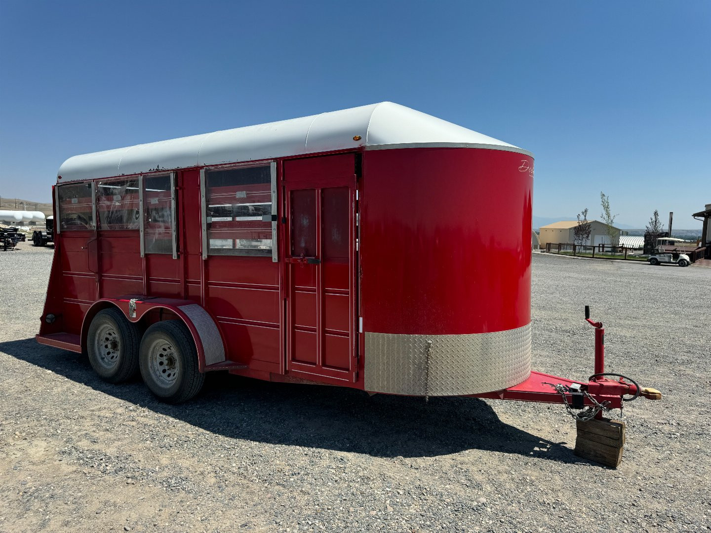 Used 2012 Delta 16' Stock Trailer