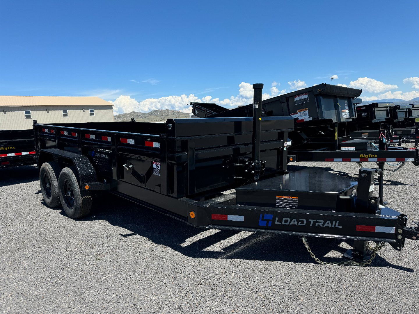 New 2024 Load Trail 7x14 DL Dump Trailer