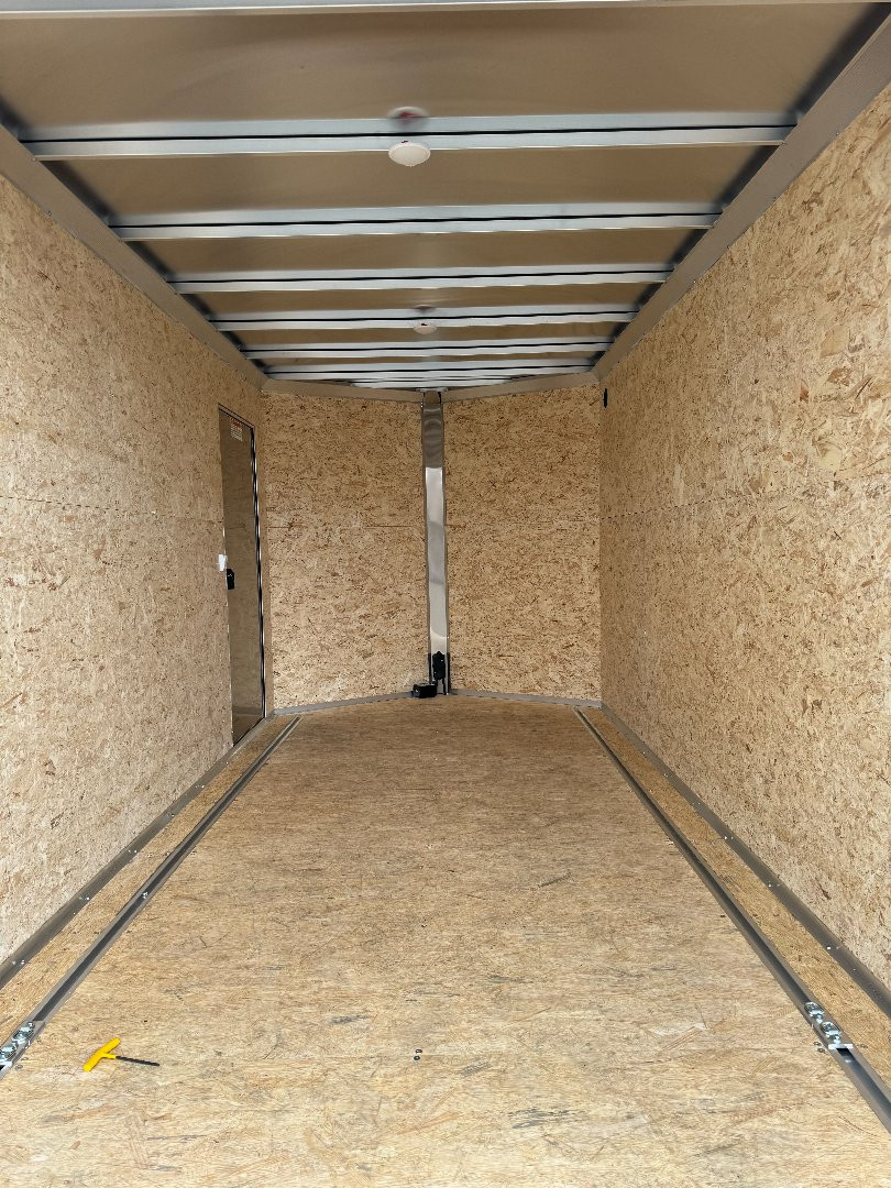 New 2024 ALCOM 7.4x14 EzHauler Cargo / Enclosed Trailer