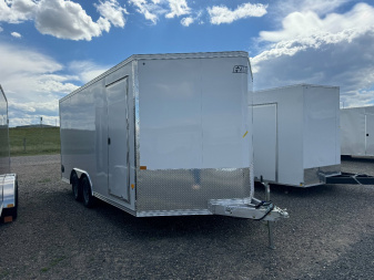 New 2024 ALCOM 8.5x16 4 EzHauler Cargo / Enclosed Trailer