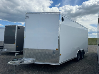 New 2024 ALCOM 8.5x16 4 EzHauler Cargo / Enclosed Trailer