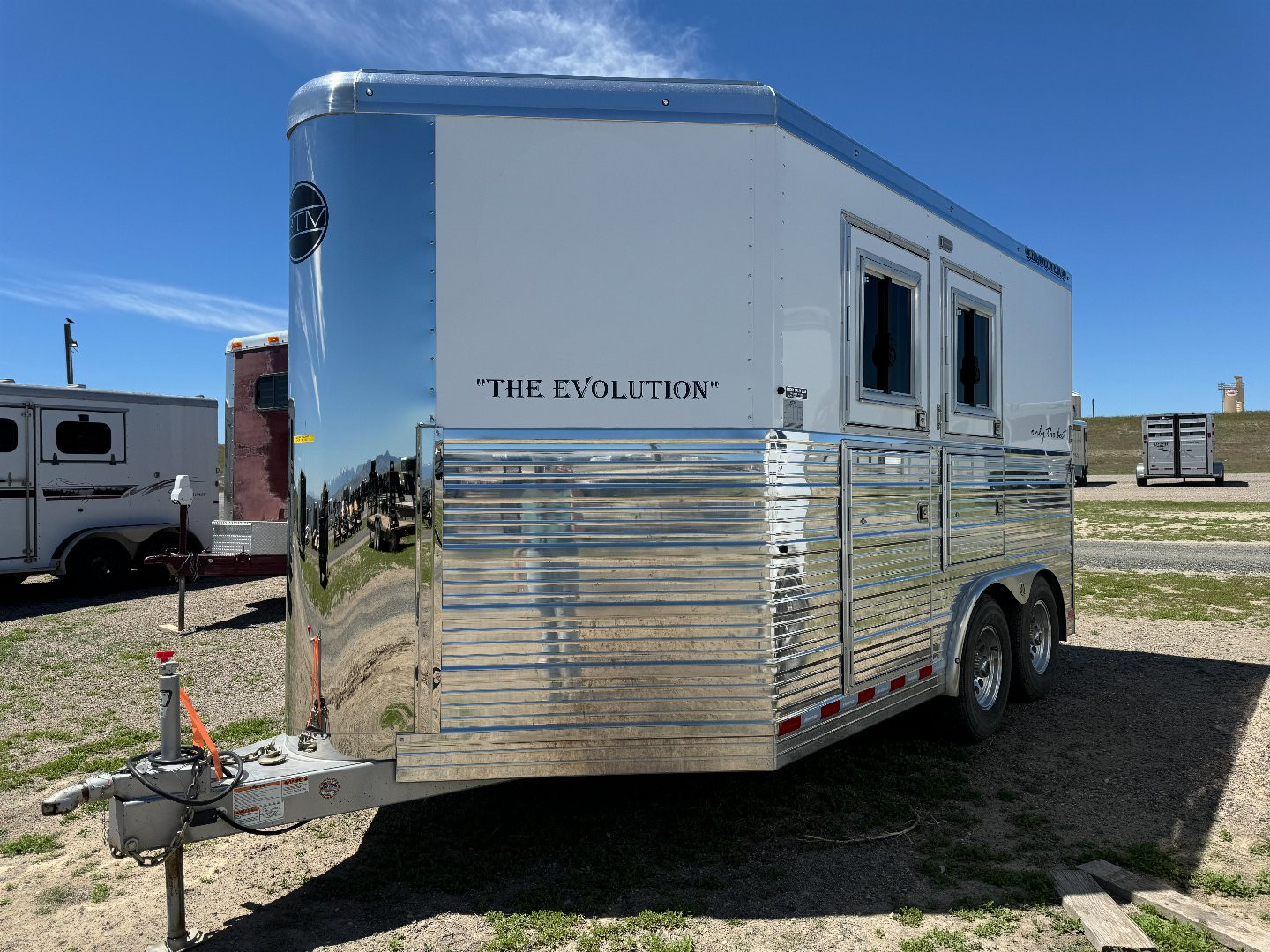 Used 2021 Bloomer 2H BP Horse Trailer