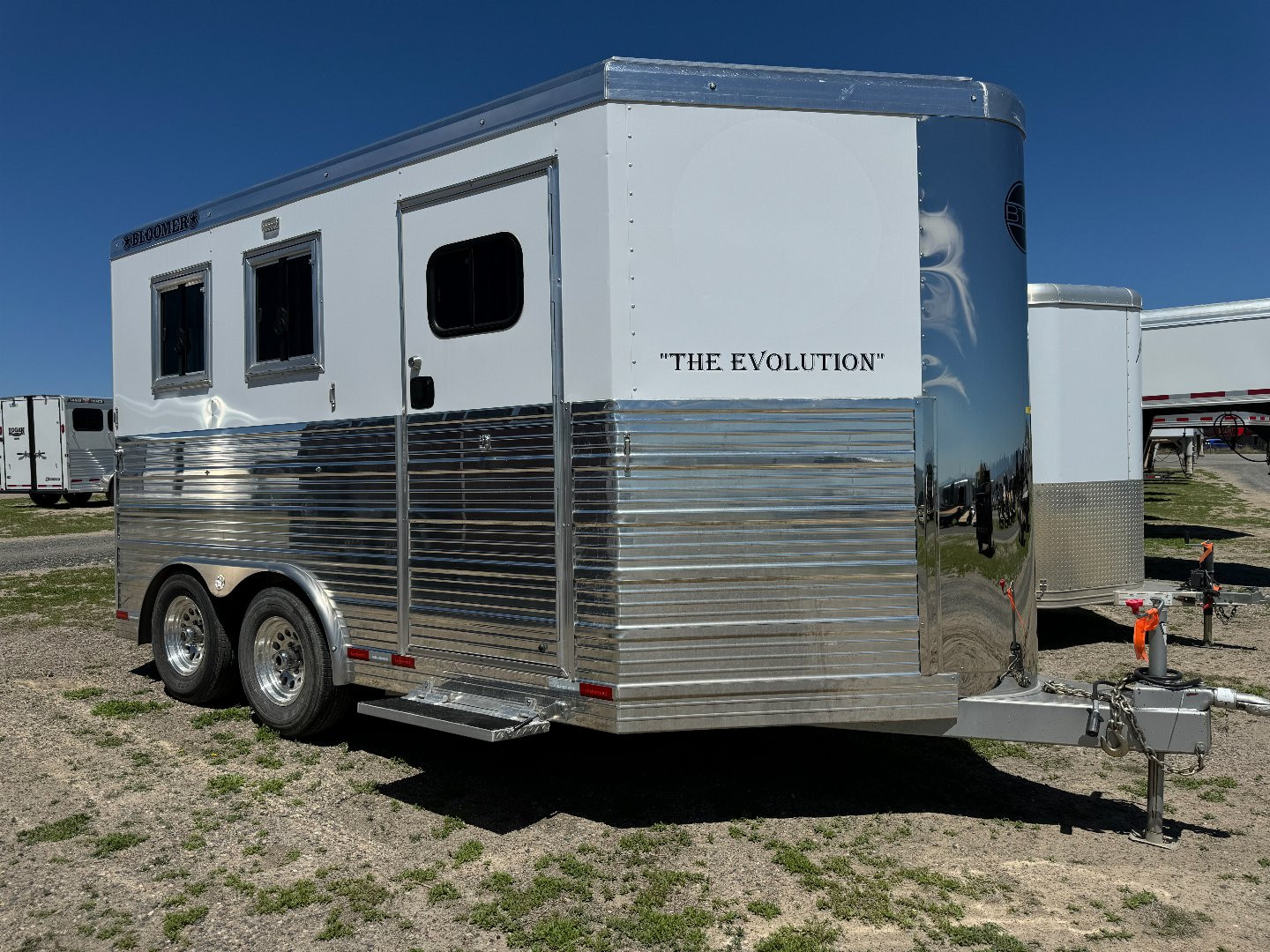 Used 2021 Bloomer 2H BP Horse Trailer