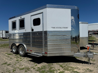 Used 2021 Bloomer 2H BP Horse Trailer