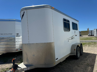 Used 2003 Featherlite Trailers 2H BP STRAIGT LOAD Horse Trailer