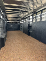 New 2024 Logan Coach Cattleman 24' Stock Trailer