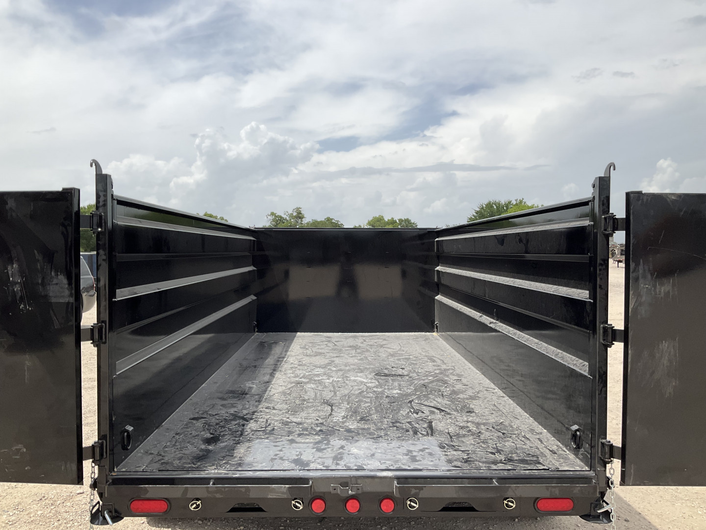 New 2026 PJ 83"x14' GN Tandem Axle Low Pro High Side Dump w/ 48" Sides - DM
