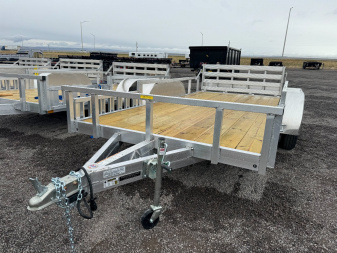 New 2024 MISSION MLS 6.5x14 Utility Trailer