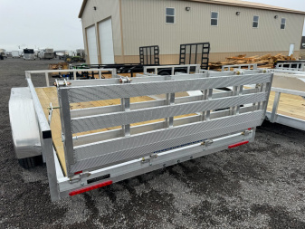 New 2024 MISSION MLS 6.5x14 Utility Trailer