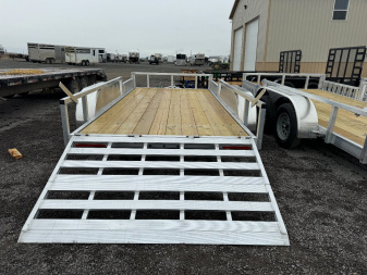 New 2024 MISSION MLS 6.5x14 Utility Trailer