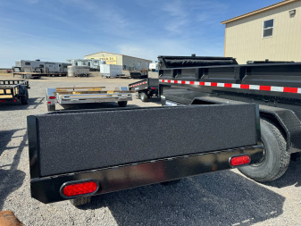 New 2024 SURE-TRAC 4.5x8 Utility Dump Dump Trailer