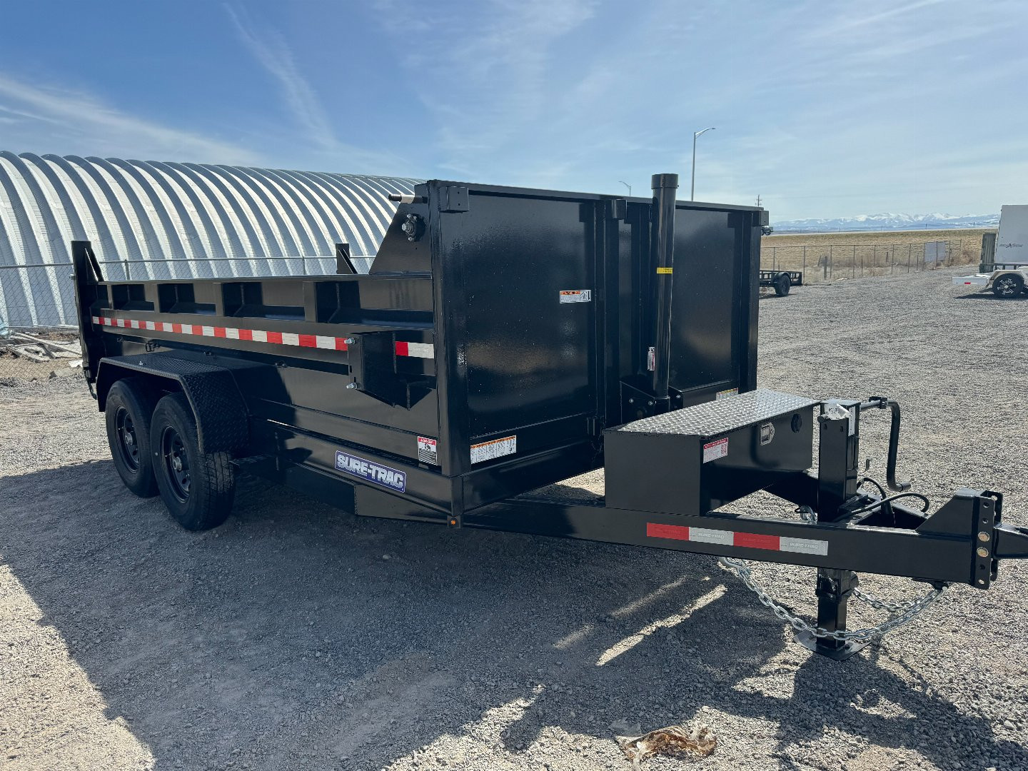 New 2024 SURE-TRAC 14' DUMP TRAILER Dump Trailer