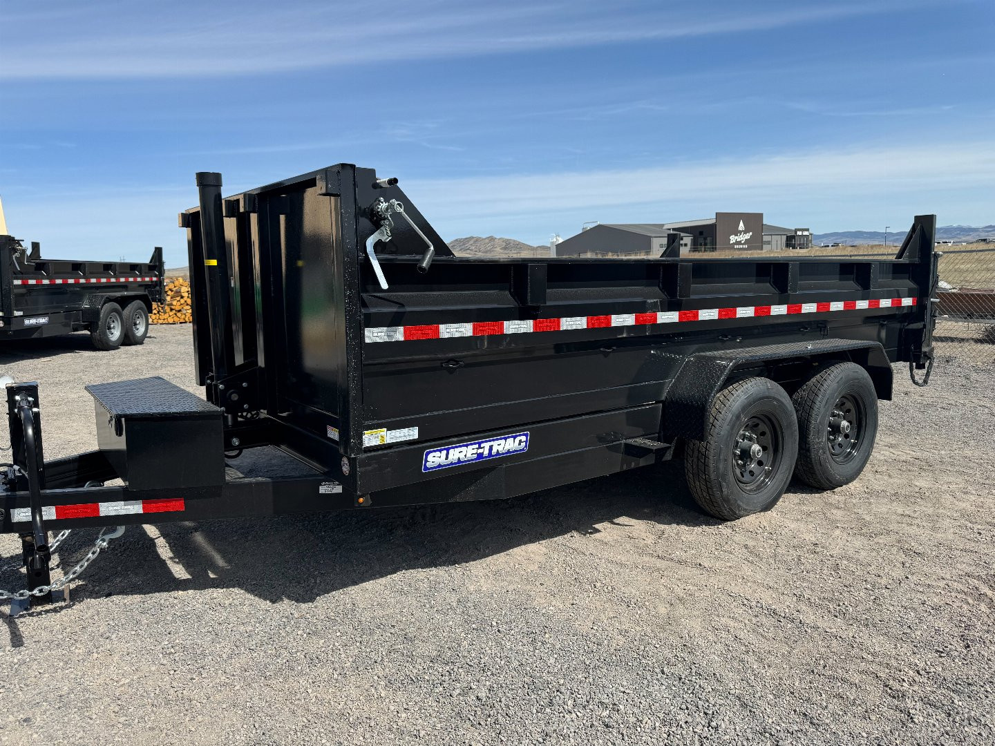 New 2024 SURE-TRAC 14' DUMP TRAILER Dump Trailer