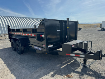 New 2024 SURE-TRAC 14' DUMP TRAILER Dump Trailer