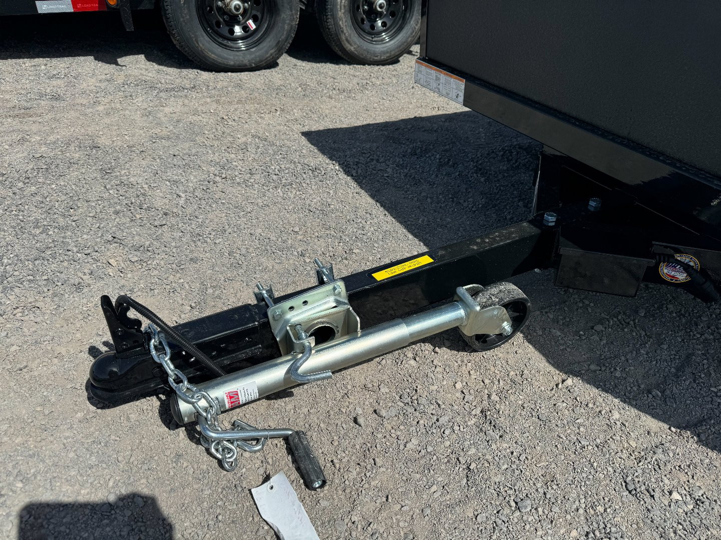 New 2024 Sure-Trac 4.5x8 Utility Dump Trailer