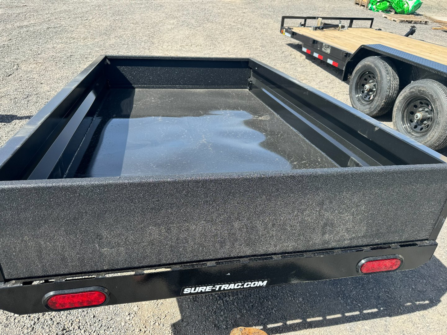 New 2024 Sure-Trac 4.5x8 Utility Dump Trailer